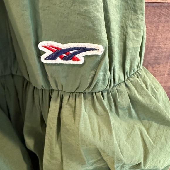 Onitsuka Tiger by Asics Green Ruffled Tiered Sundress - Picture 6 of 8